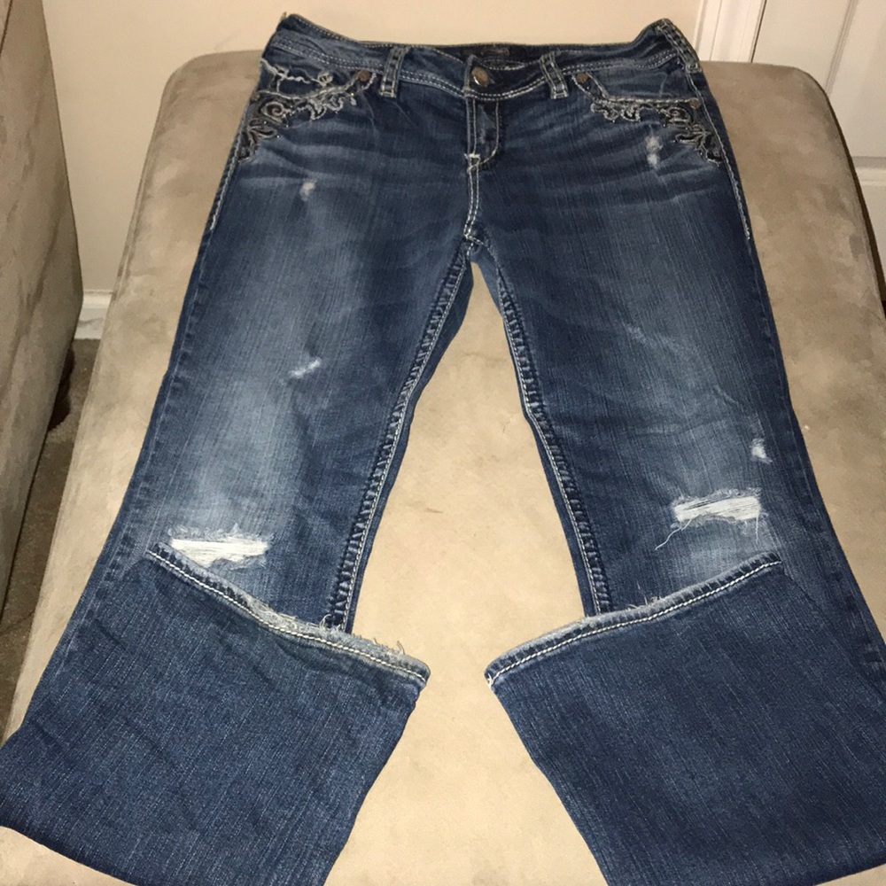 Silver Jeans size 30W 32L